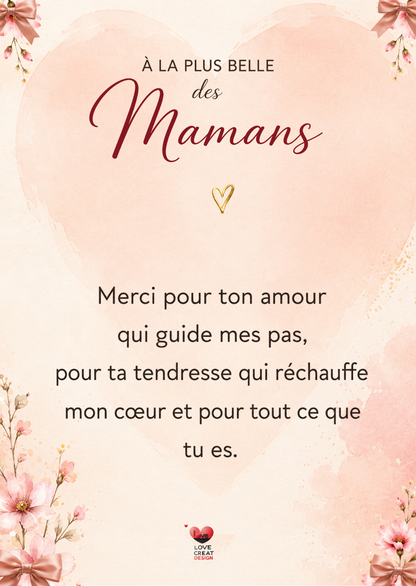 Carte Maman — À la plus belle des mamans